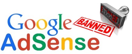 Hasil gambar untuk banned adsense