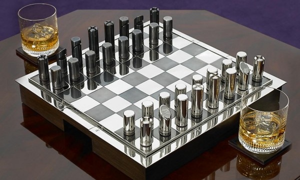 Chess Set 30cm x30cm with 32 Chess pieces Handmade Chess set Best Gifts for  him valentines day gifts for him Blac… in 2023