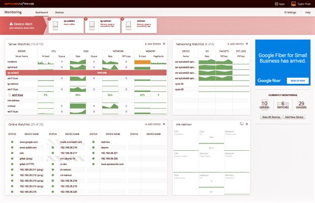 25 Free Network Monitoring And Analysis Tool For System Admin - RankRed