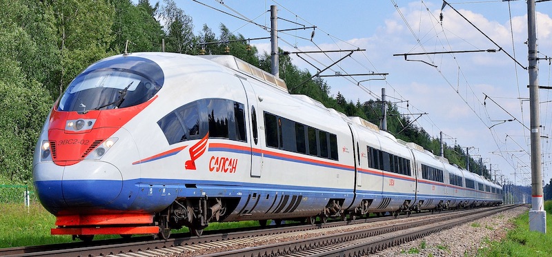 Fastest train - Velaro RUS