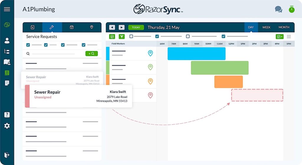 13 Best Plumbing Software For Small Business In 2024 RankRed   RazorSync 1024x562 