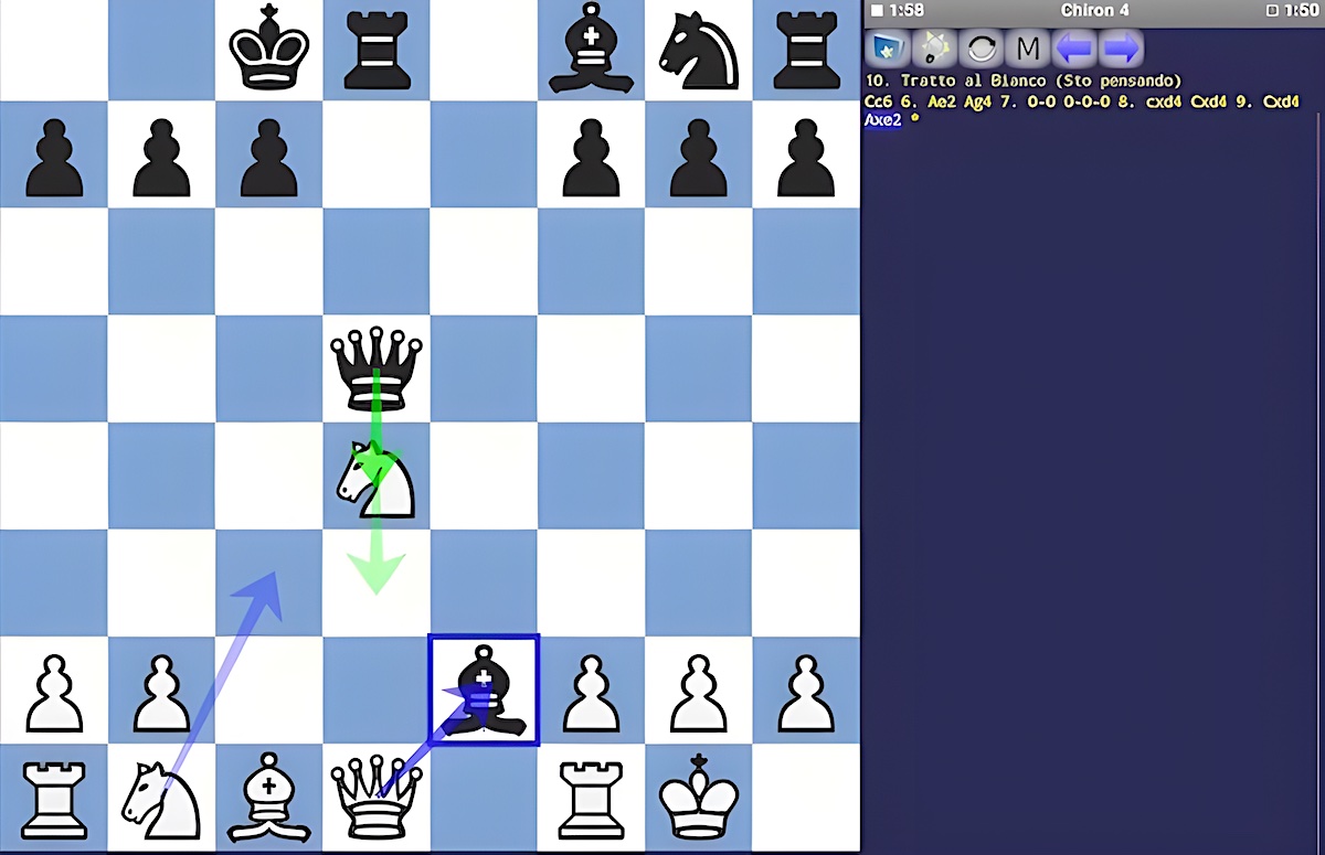 Shredder 13 vs Drofa 4  Top Chess Engines Blitz II, 230802 R56