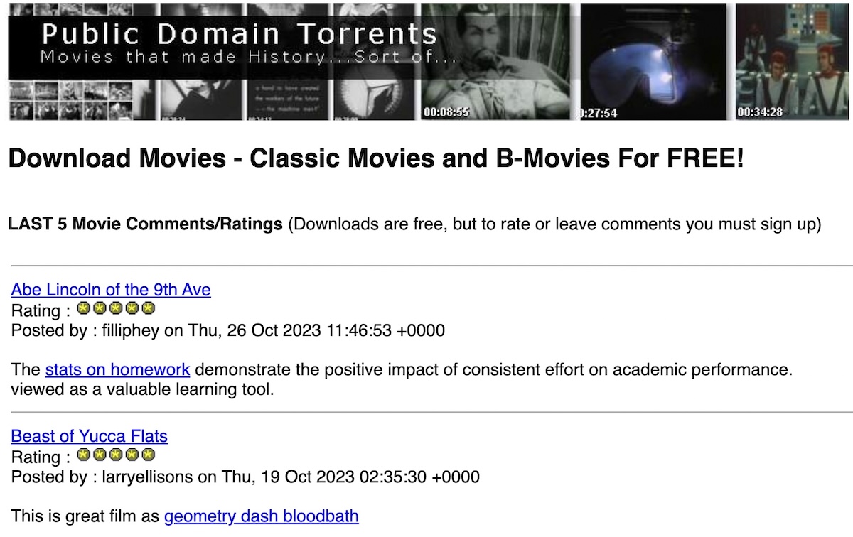 websites to download movies on